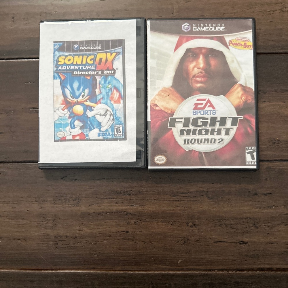 Sonic DX adventure, direct directors, cut EA sports fight night round two